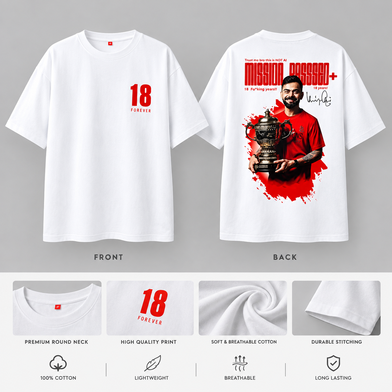Virat tshirt